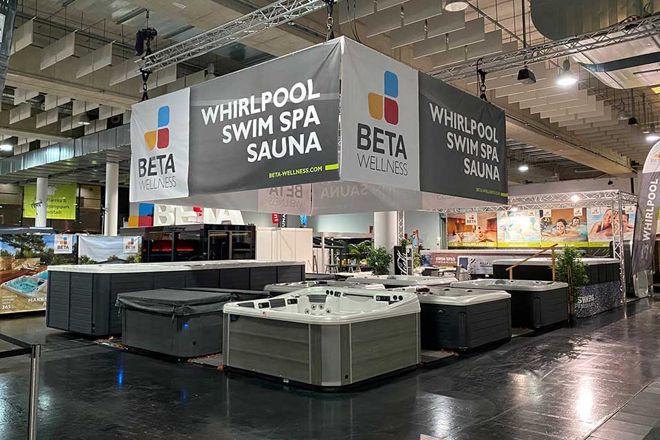 Whirlpool- und Swim Spa - Messe in Graz.